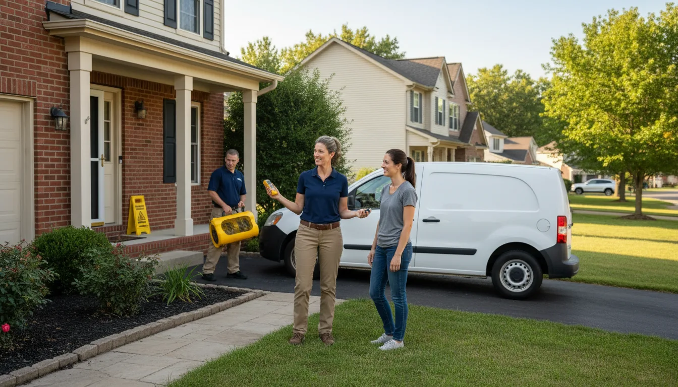 Water restoration image for Dehumidification And Cleanup Services in Keuka Park, NY